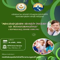ADPU-da “Məktəbəqədər təhsilin inkişafı və transformasiyası” mövzusunda beynəlxalq forum keçirilib. 